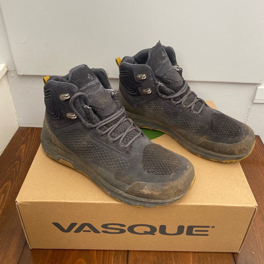 Vasque Men's Breeze LT NTX Hiking Boot, Size 9, Navy Blue